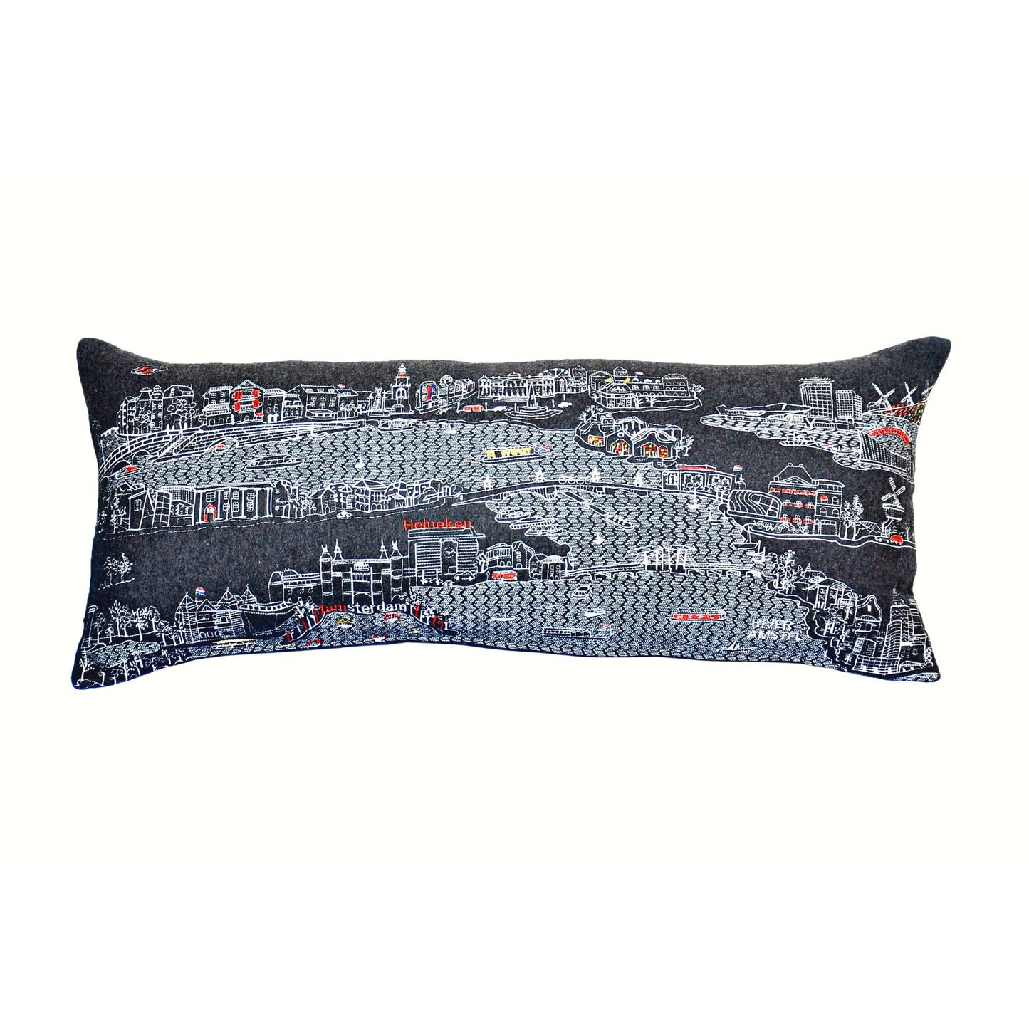 Amsterdam Night Queen Pillow