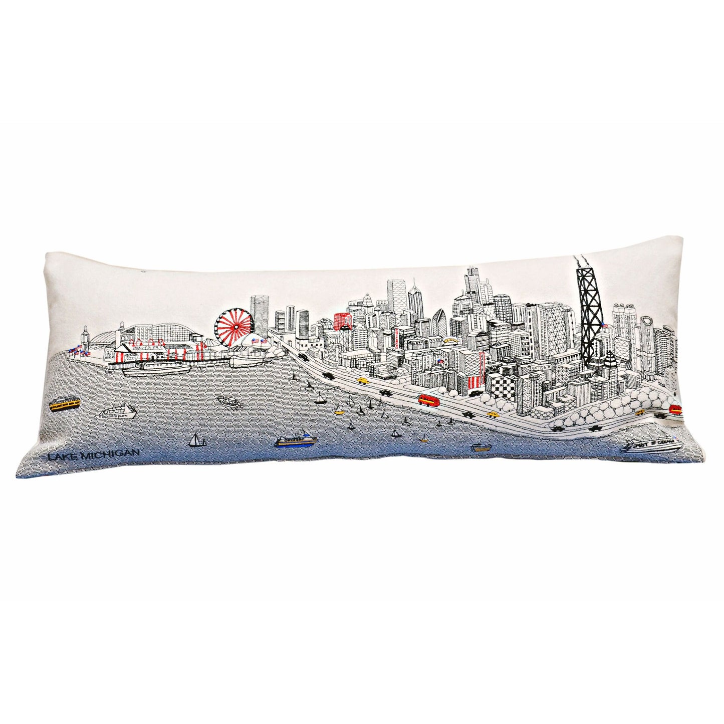 Chicago Queen Size Day Pillow