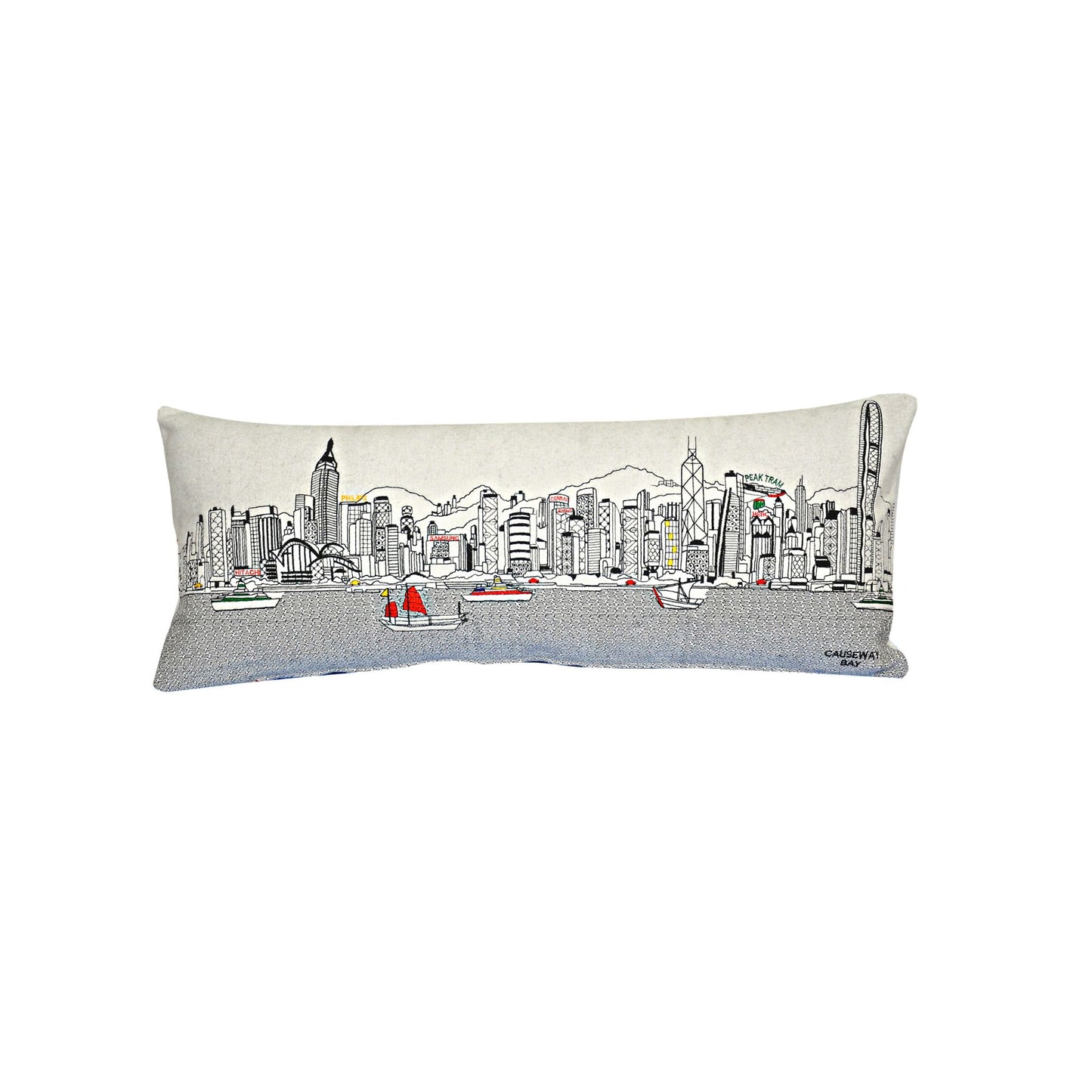 Hong Kong Queen Day Pillow