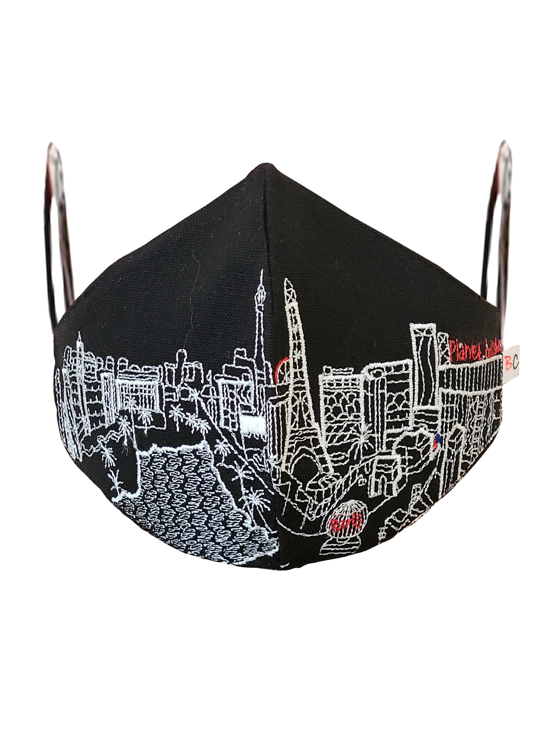 LAS VEGAS EMBROIDERED SKYLINE FACE MASK Beyond Cushions
