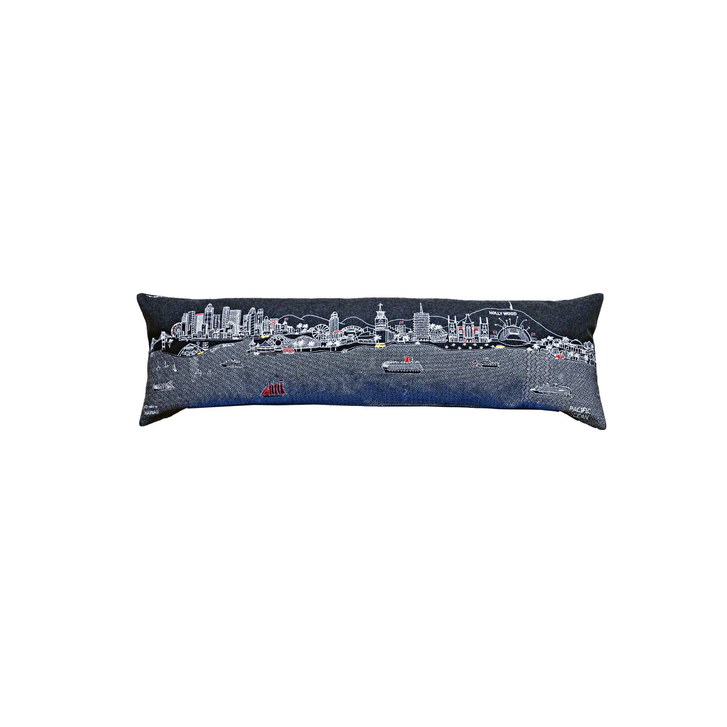 Los Angeles Night King Pillow