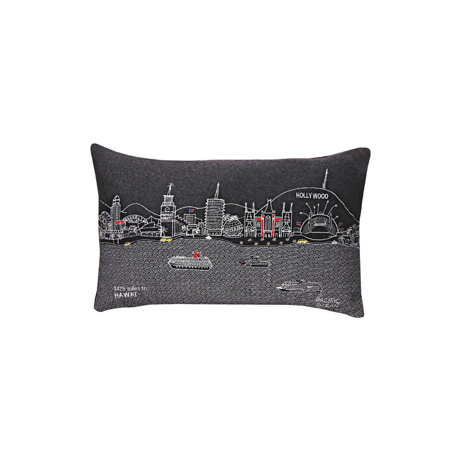 Los Angeles Night Prince Pillow