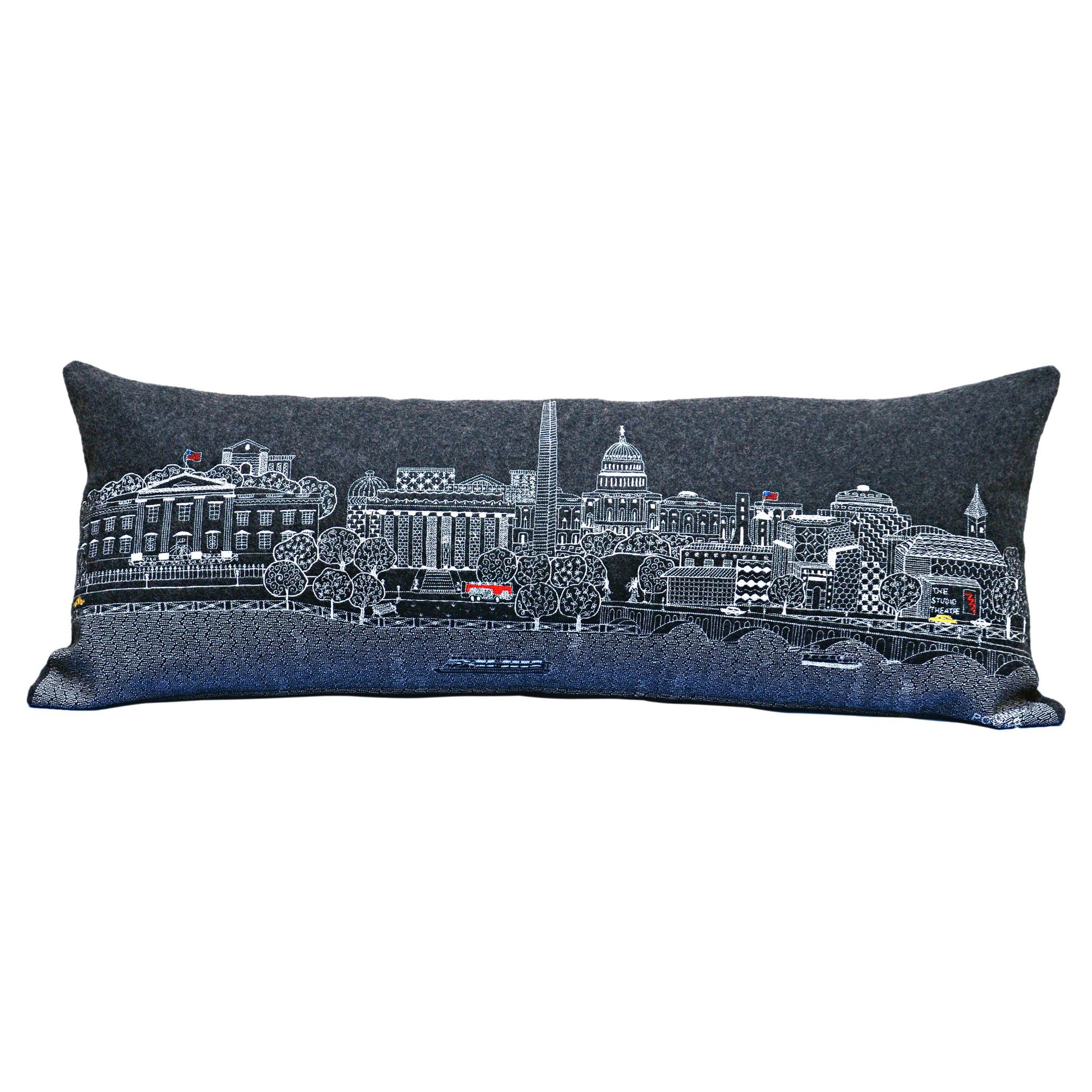 Washington DC Queen Night Pillow