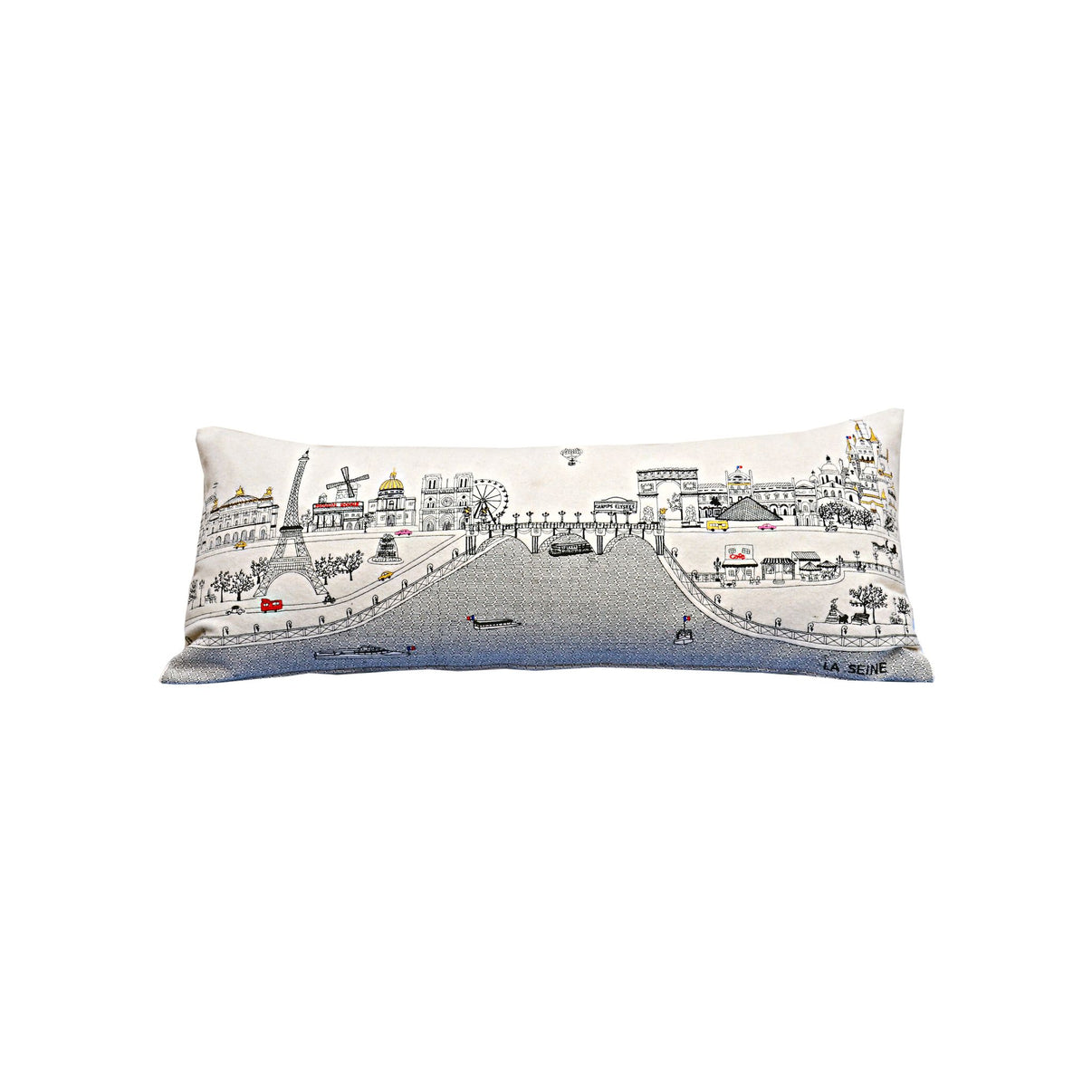 Paris Skyline Pillow – Beyond Cushions
