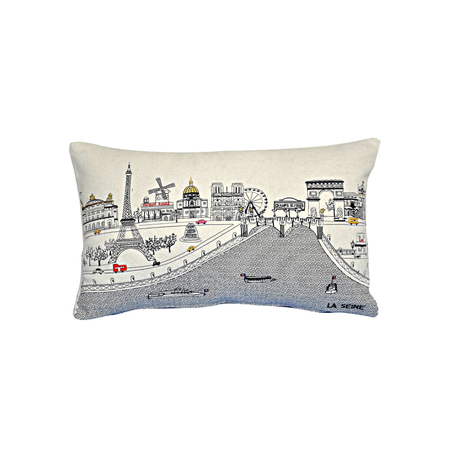 Paris Prince Day Pillow