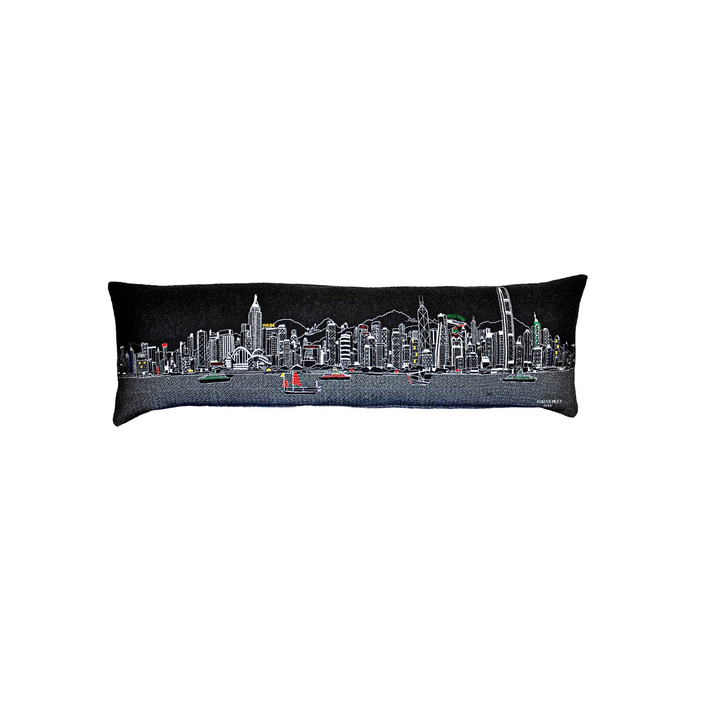 King Hong Kong Night Pillow