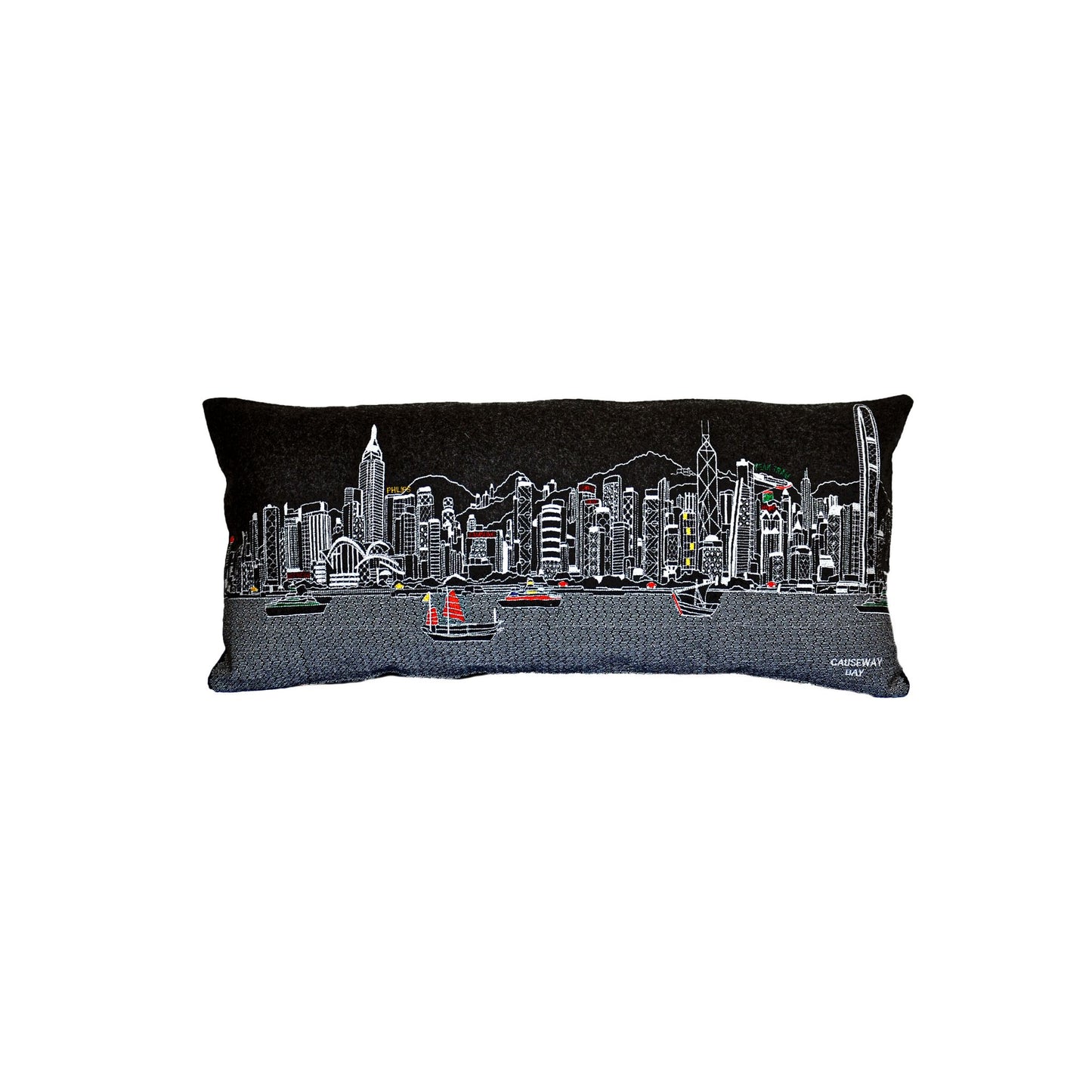 Queen Night Hong Kong Pillow