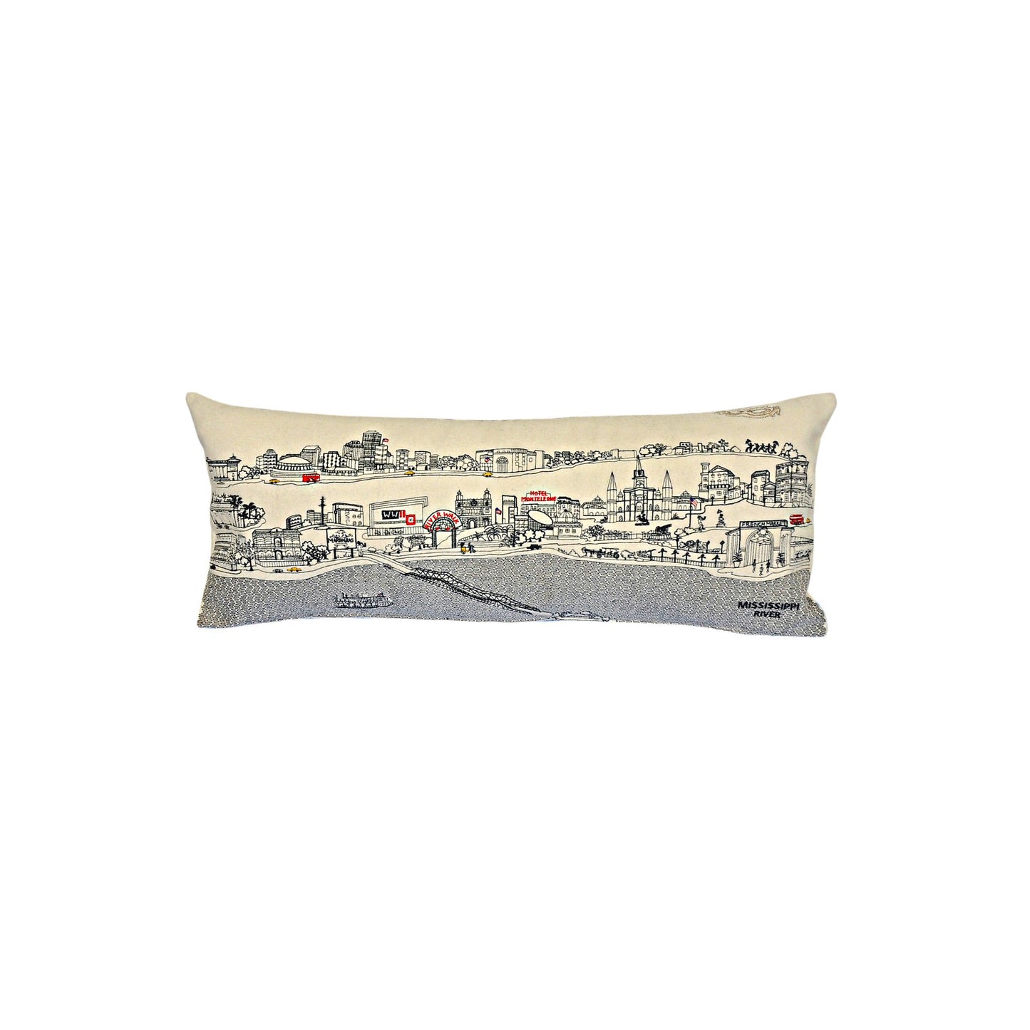 New Orleans Day Queen Pillow