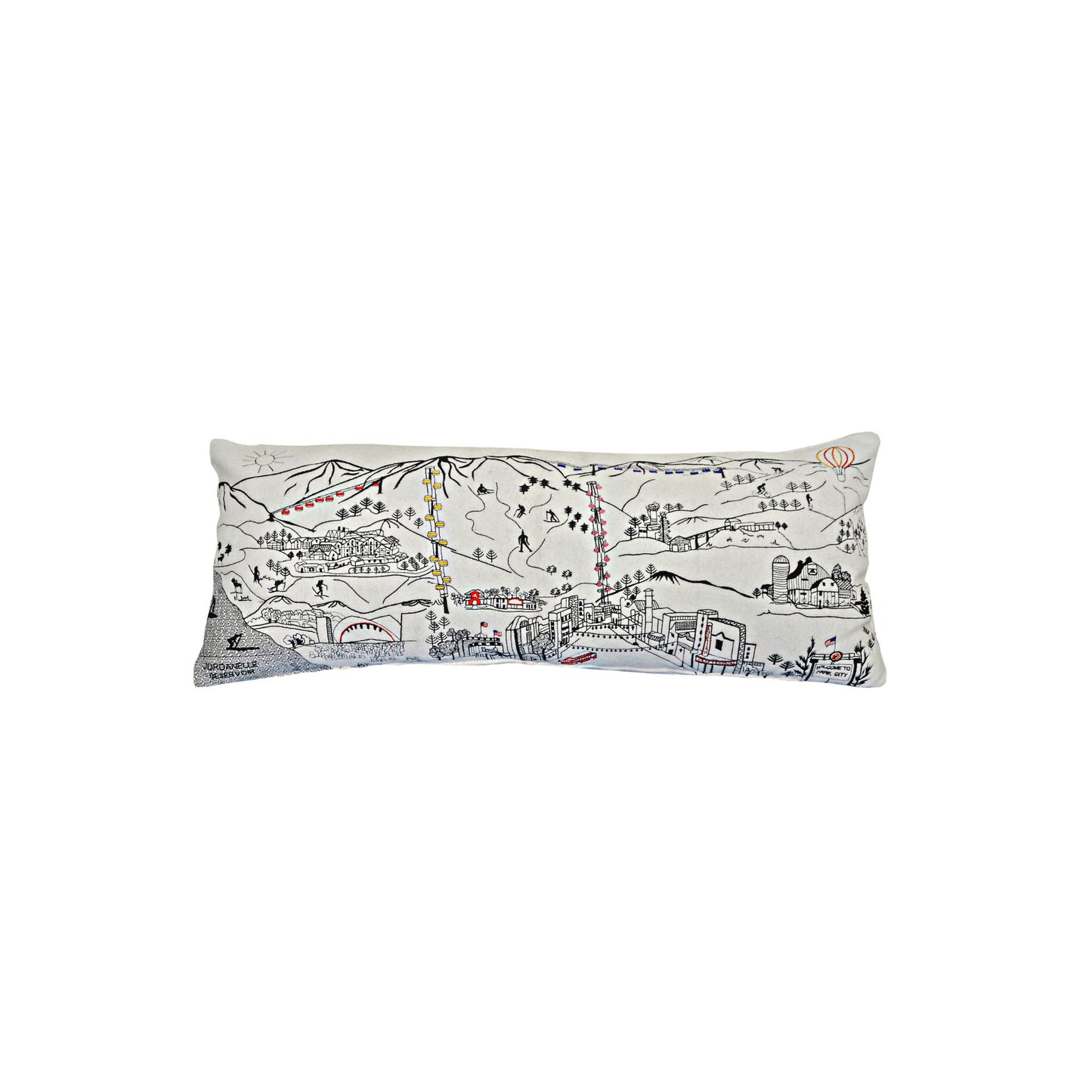 Park City, Utah Queen Day Pillow