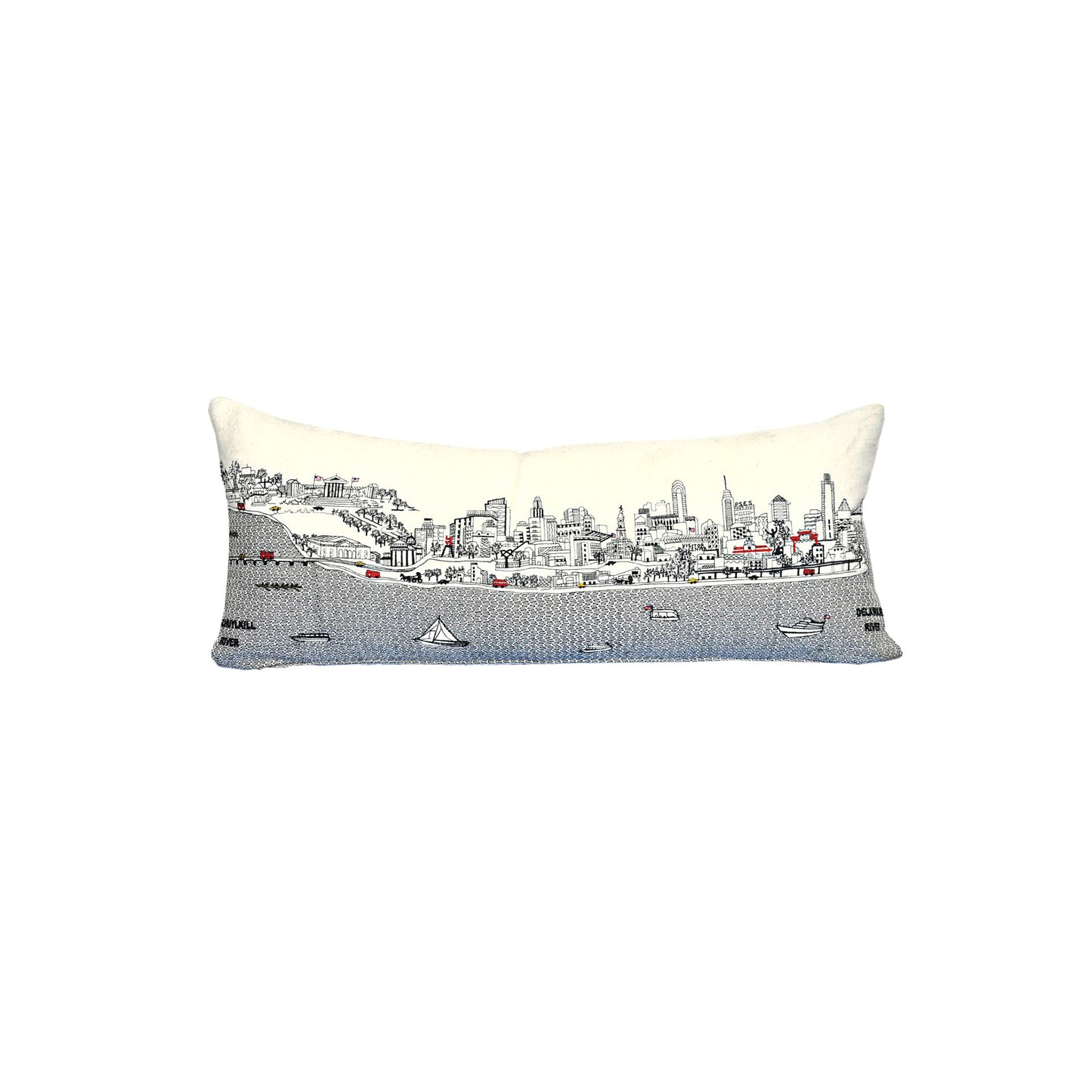 Philadelphia Queen Day Pillow