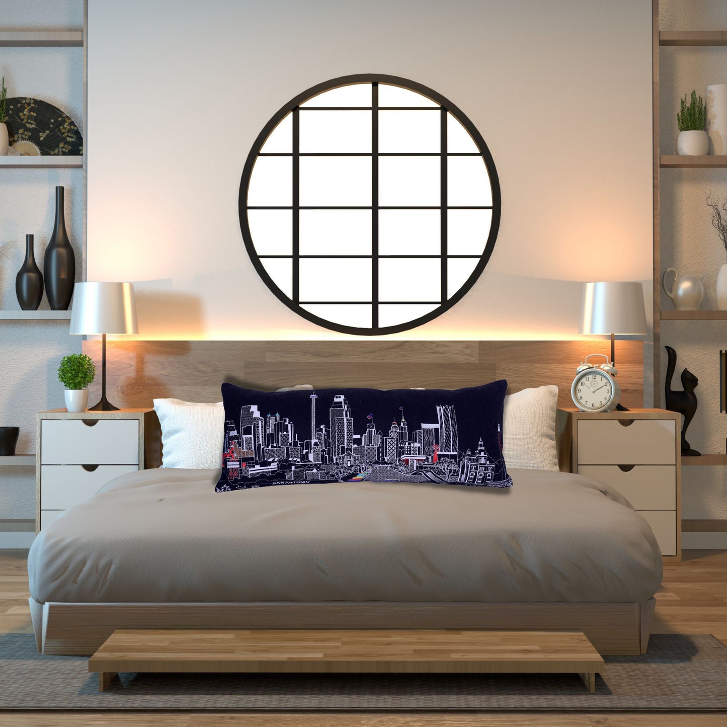 San Antonio Queen Night Pillow