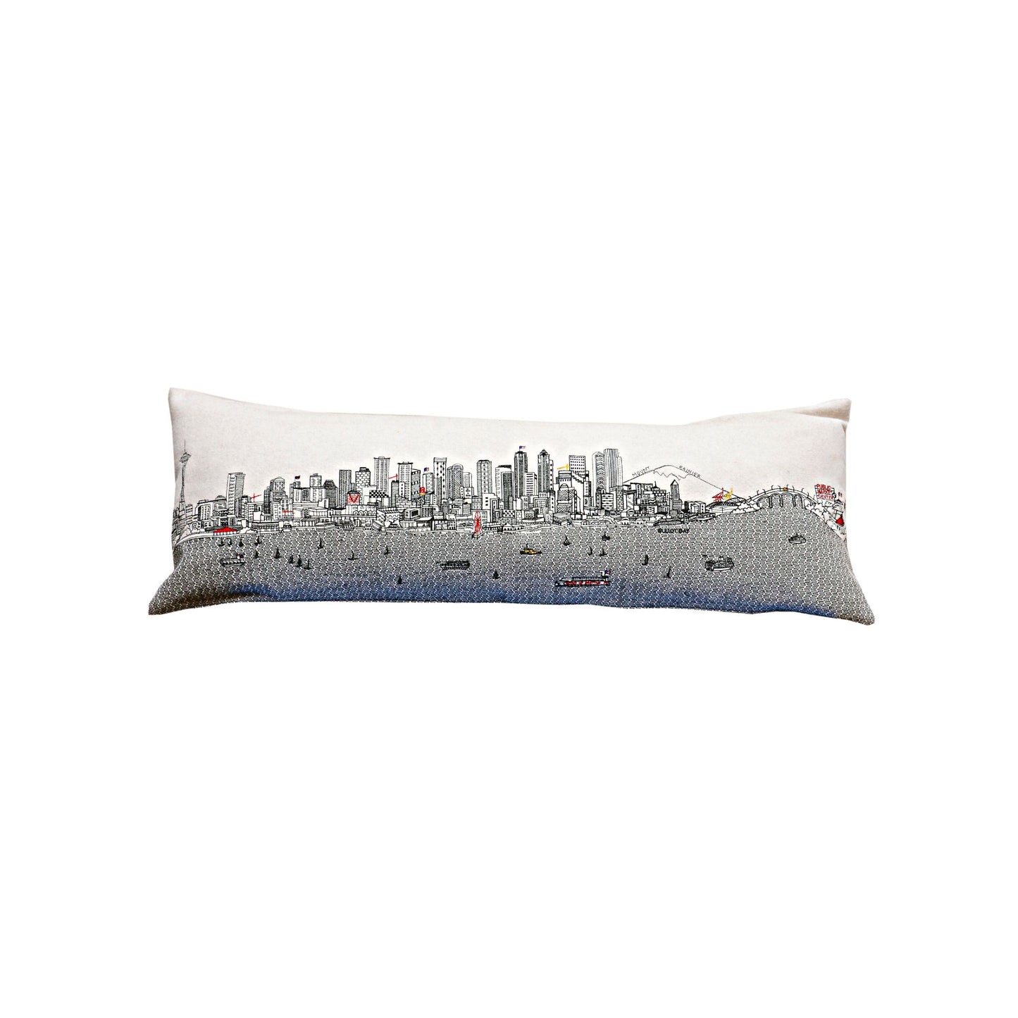 Seattle King Day Pillow