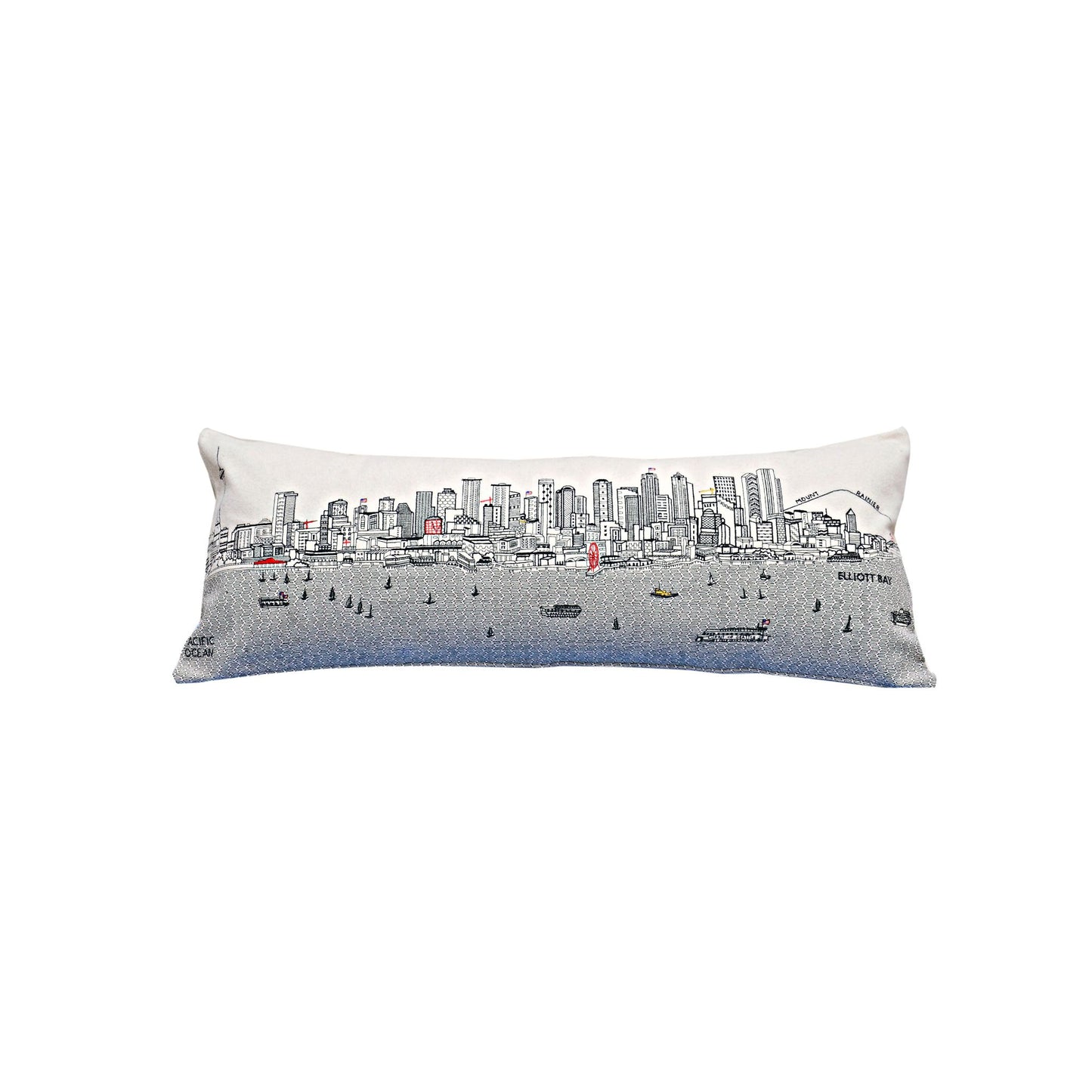 Seattle Queen Day Pillow