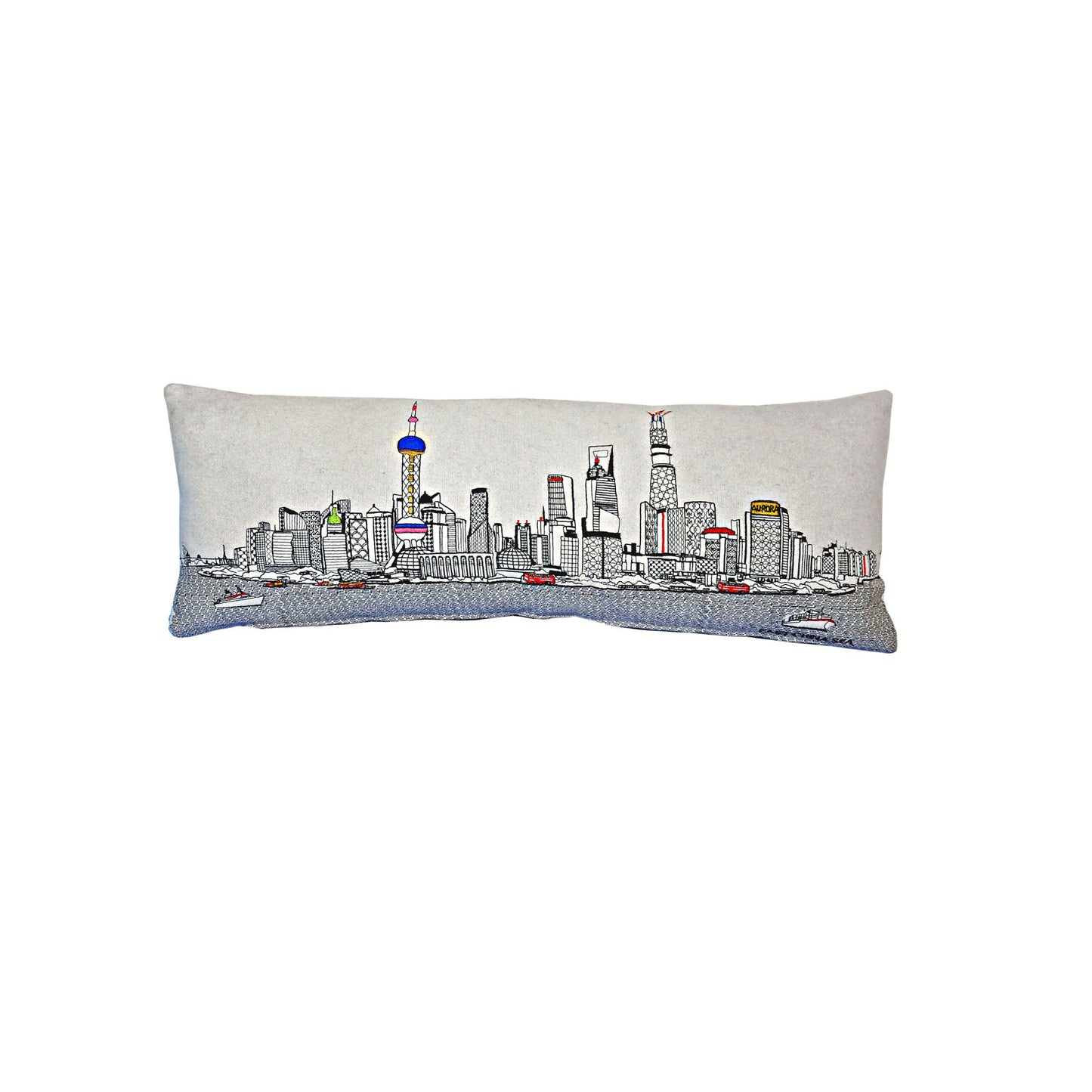 Shanghai Queen Day Pillow