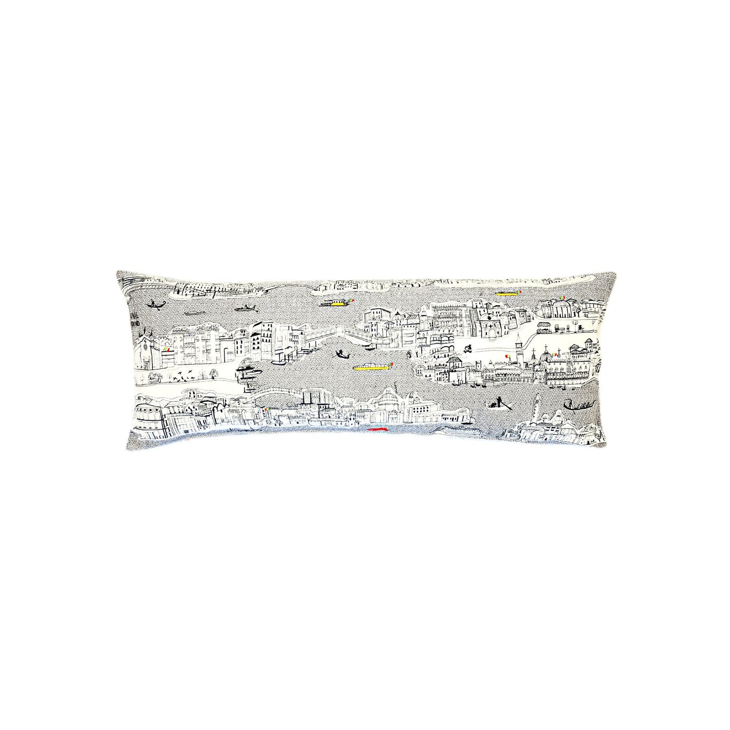 Venice, Rome Day Queen Pillow