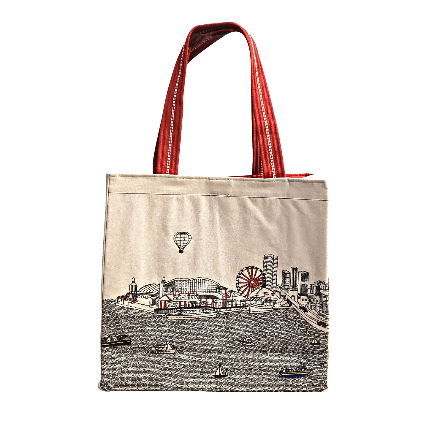 Chicago Tote Bag Day Front