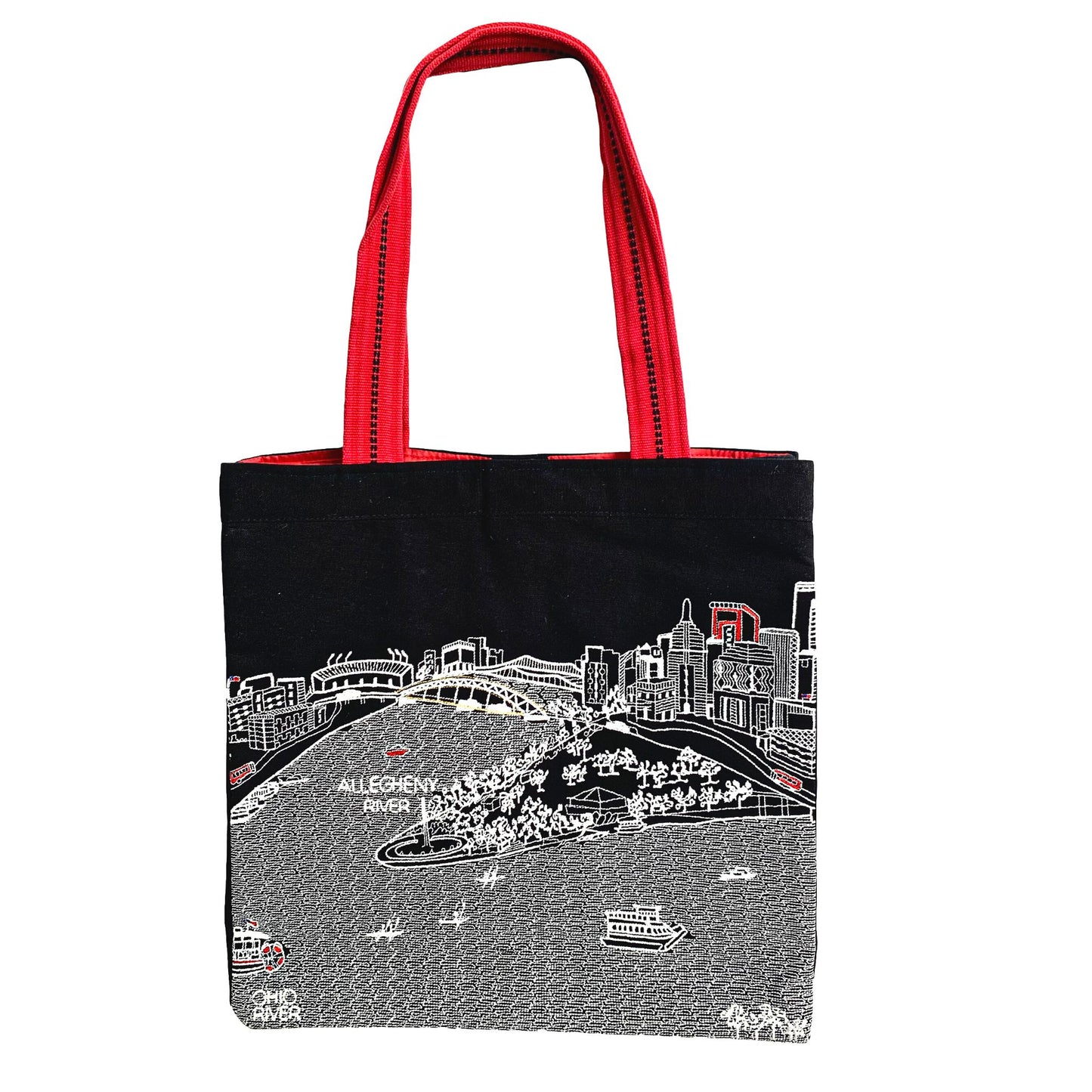 Pittsburgh Night Tote Bag