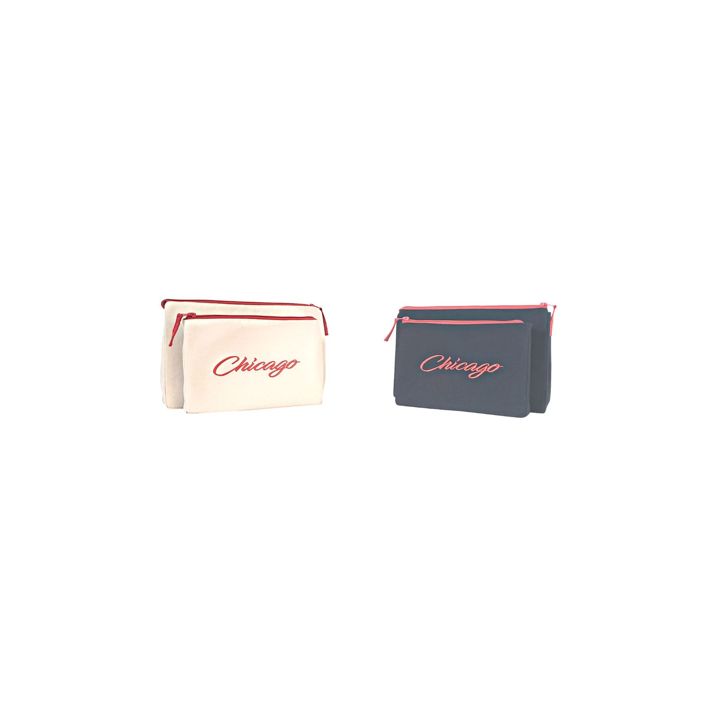 Chicago Makeup bag sets in Day and Night