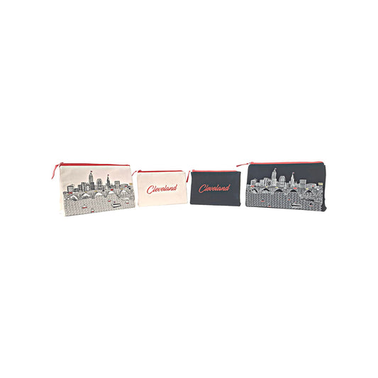 Cleveland Makeup Bag sets in Day and Night