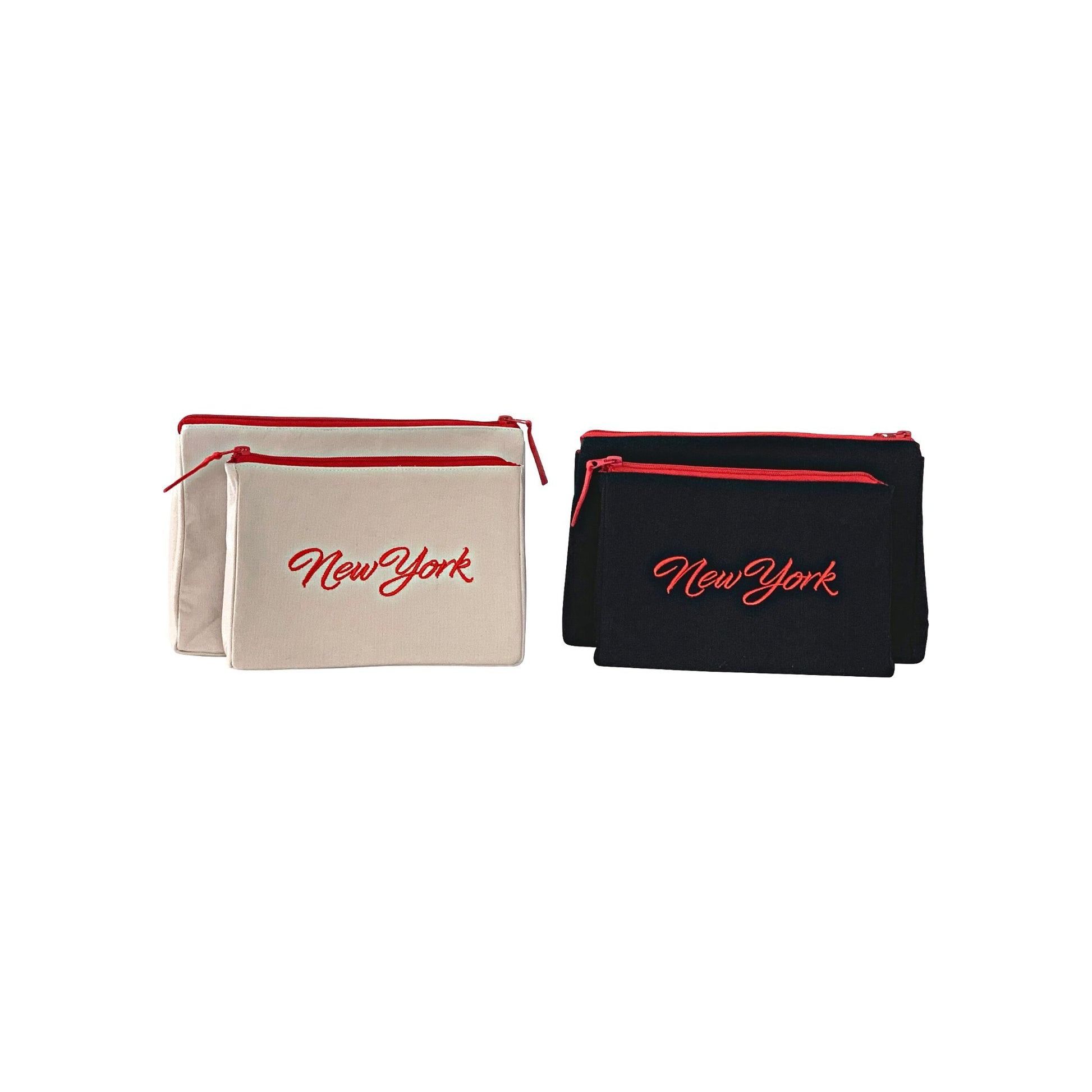 New York City makeupbag sets day and night