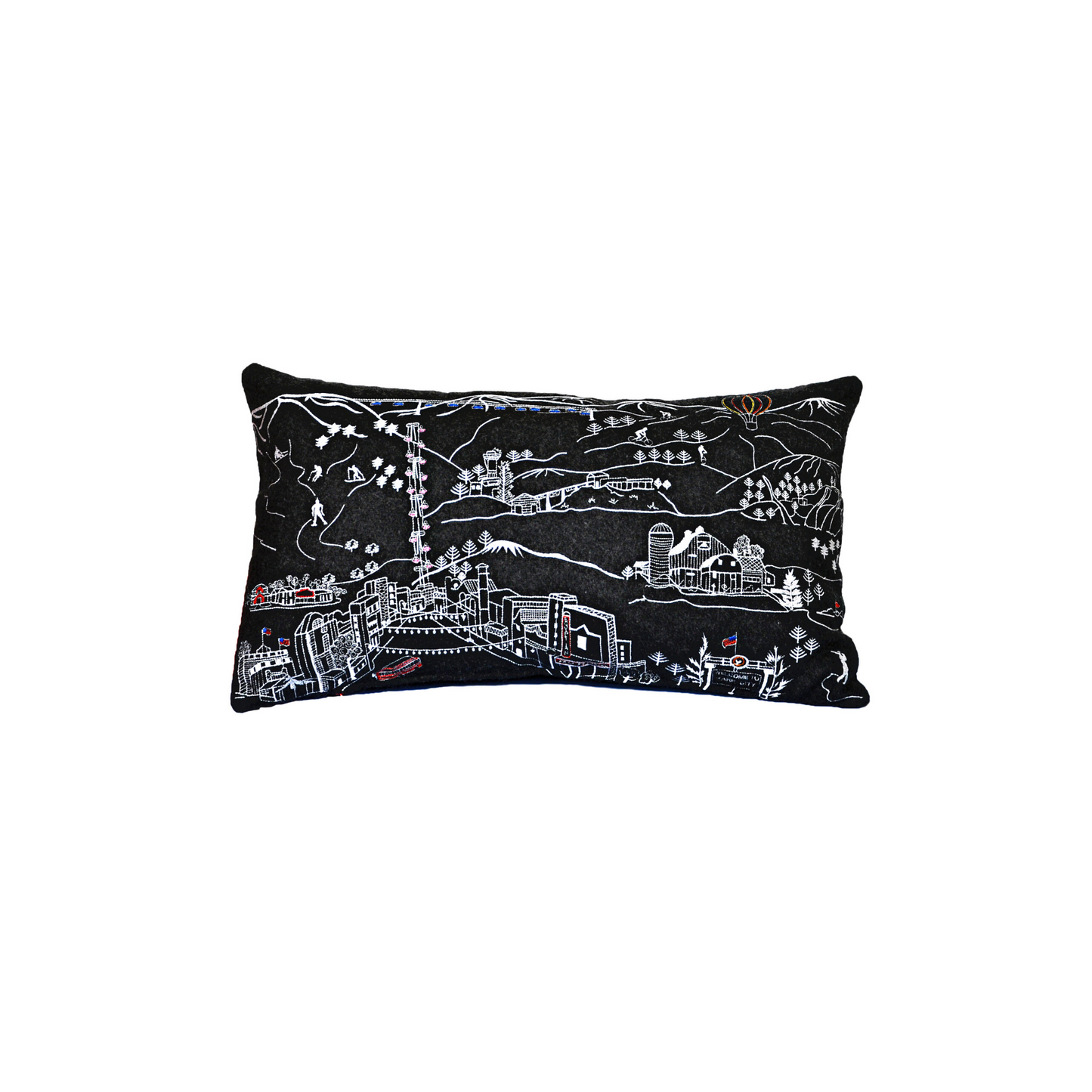 Park City, Utah Prince Night Pillow